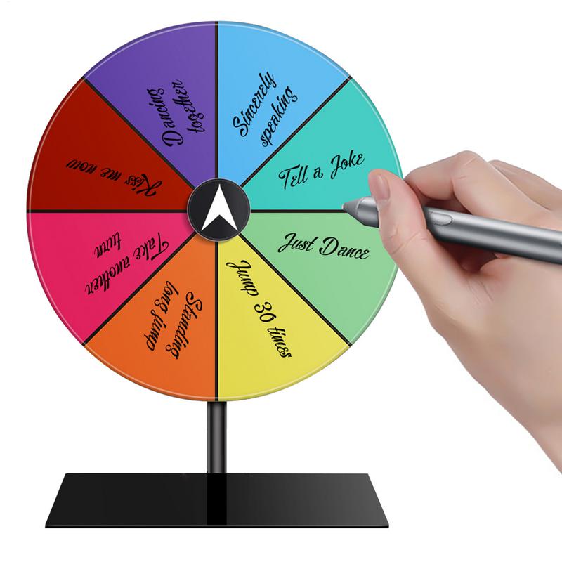 عجلة الجوائز القابلة للمسح الج - مراجعة Party Games Spin The Wheel وسعره