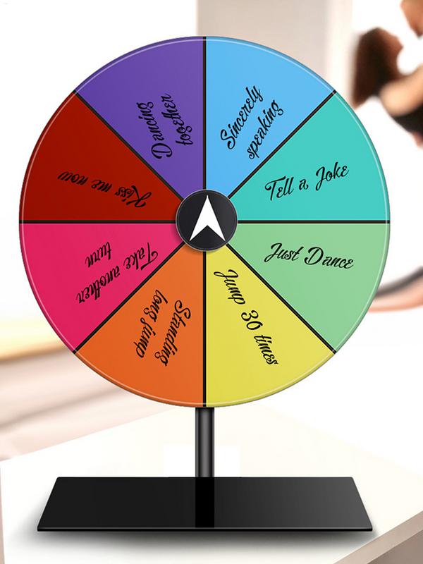 عجلة الجوائز القابلة للمسح الج - مراجعة Party Games Spin The Wheel وسعره
