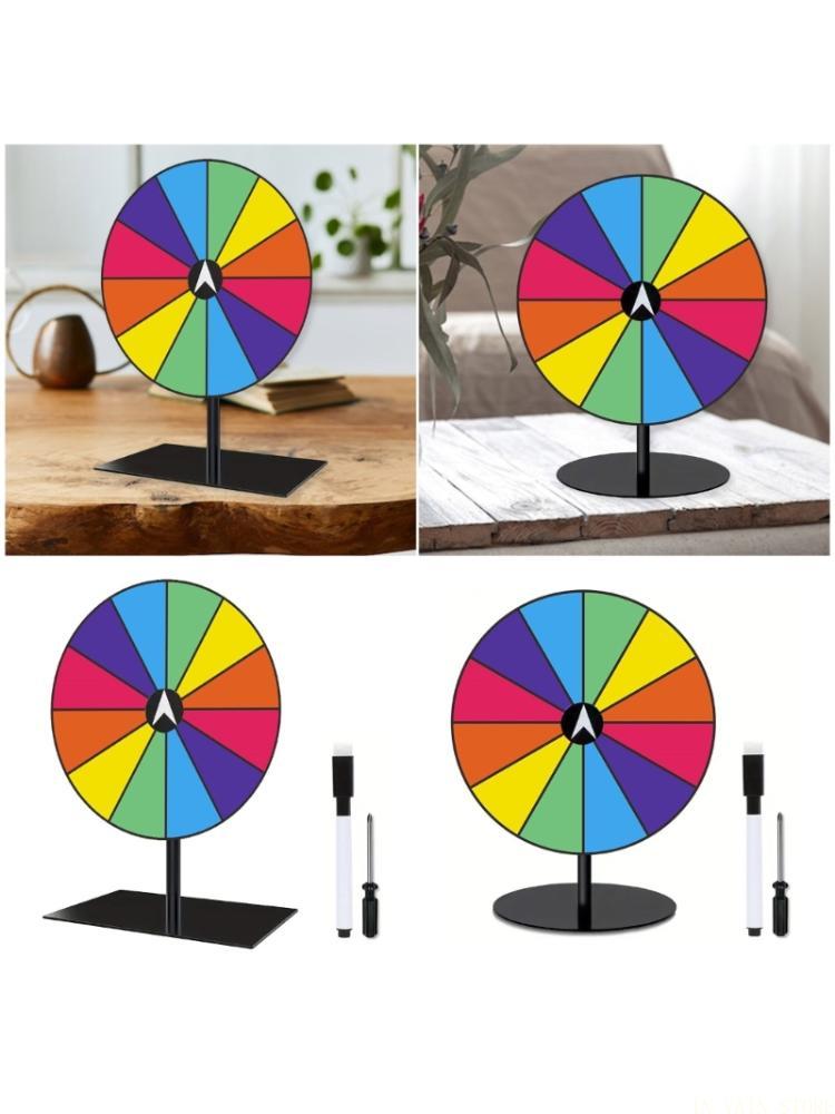 لوحة ألعاب جائزة قوس قزح أكريل - مراجعة Party Games Spin The Wheel وسعره