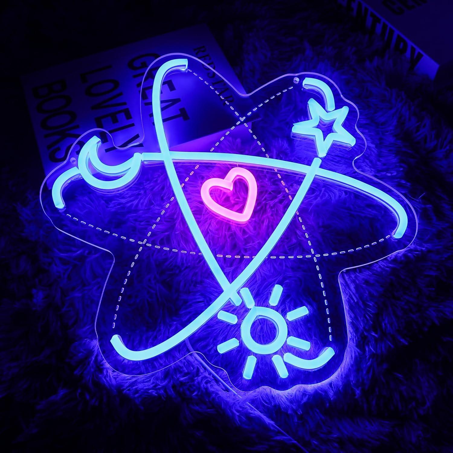 لافتة نيون أتوميكية بإضاءة LED - مراجعة Party Games Lab وسعره