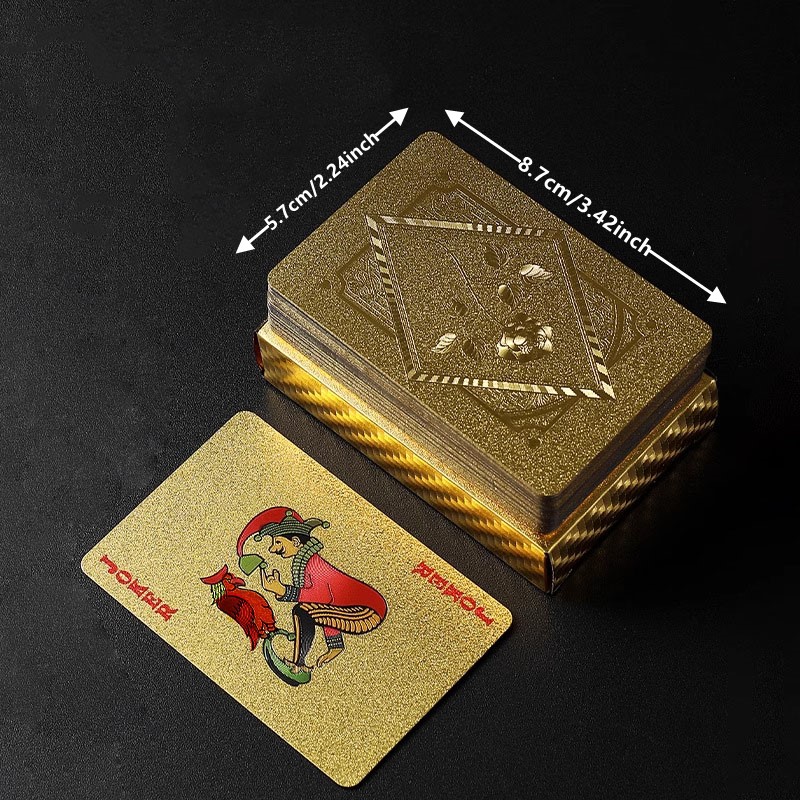 الذهب احباط الجمجمة بطاقات الب - مراجعة Party Games Using Playing Cards وسعره