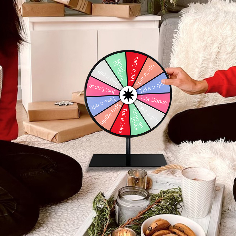 عجلة جائزة دوارة على الطاولة م - مراجعة Party Games Spin The Wheel وسعره