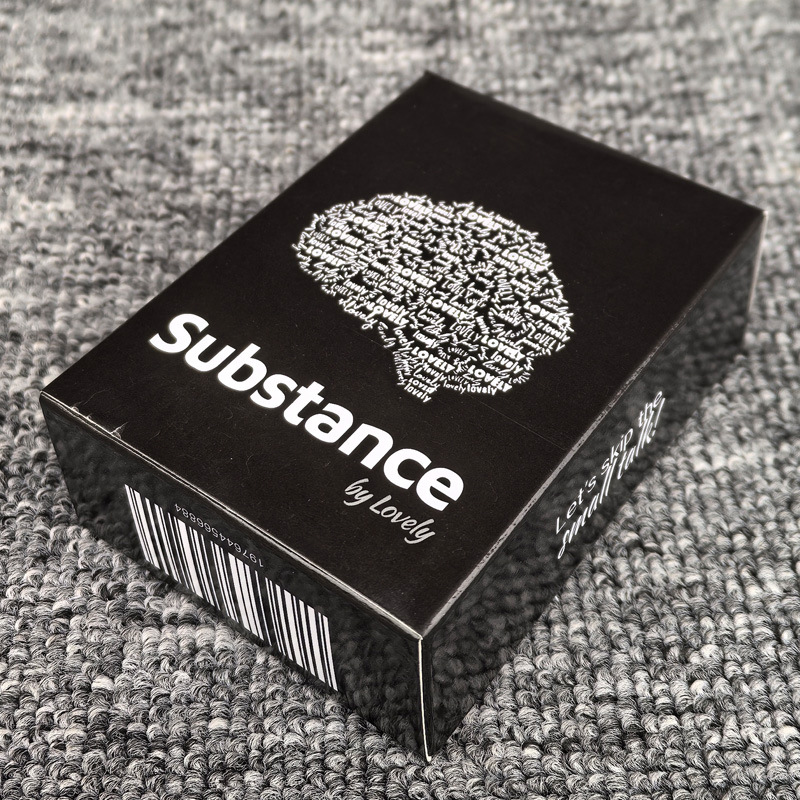 لعبة بطاقات Substance من Lovel - مراجعة Party Games Meaning وسعره