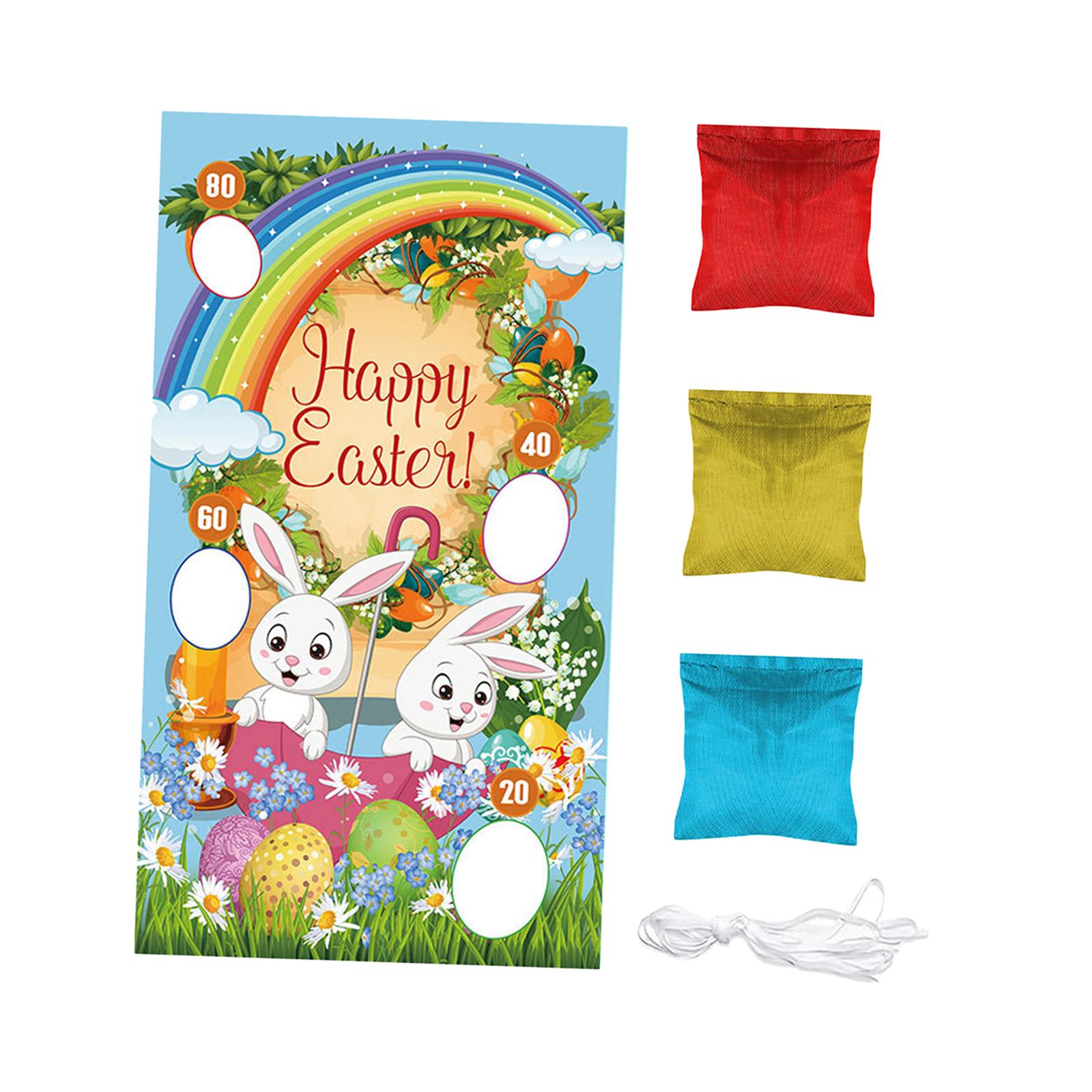 لافتة لعبة الرمي لتزيين الحفلا - مراجعة Party Games Easter For Family وسعره