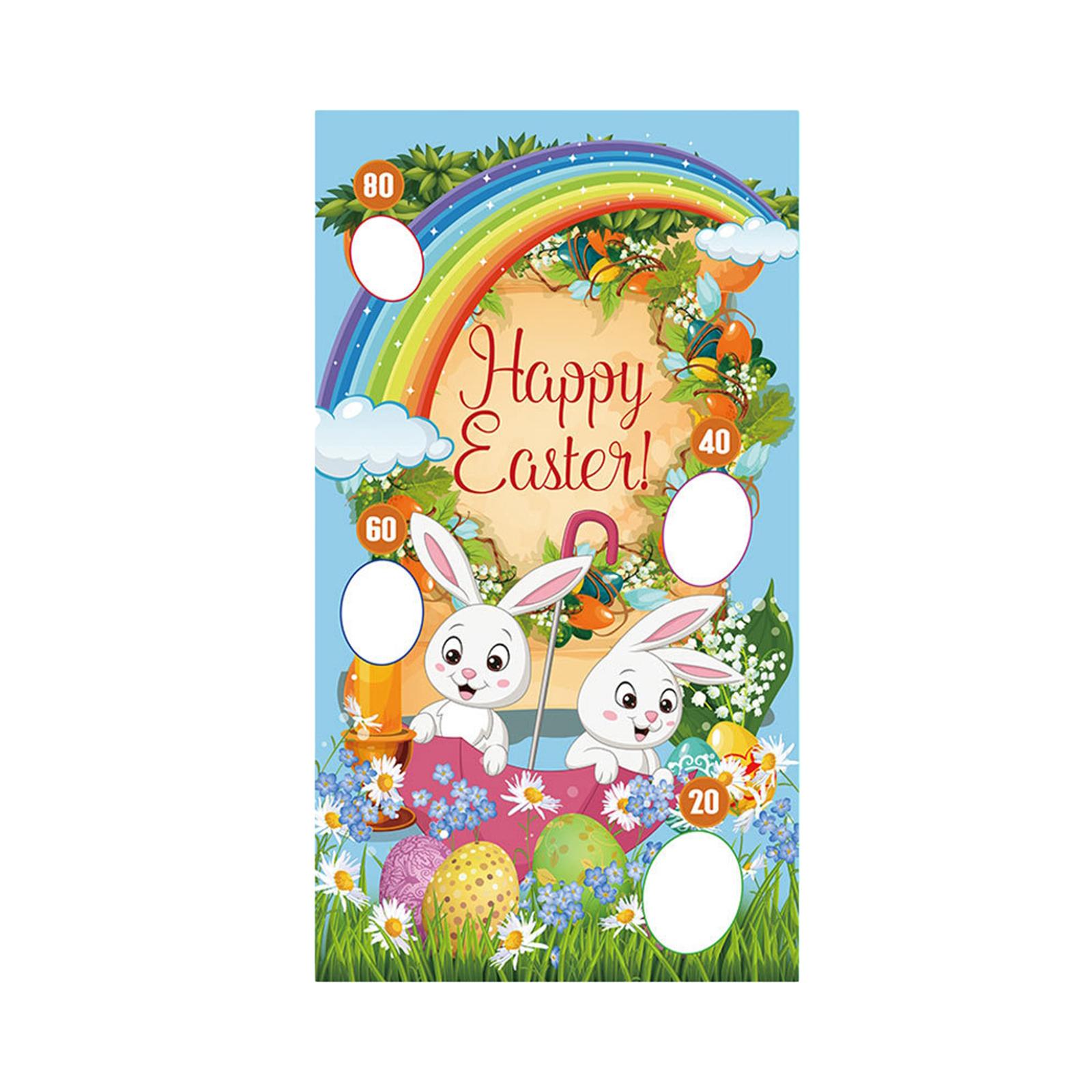 لافتة لعبة الرمي لتزيين الحفلا - مراجعة Party Games Easter For Family وسعره