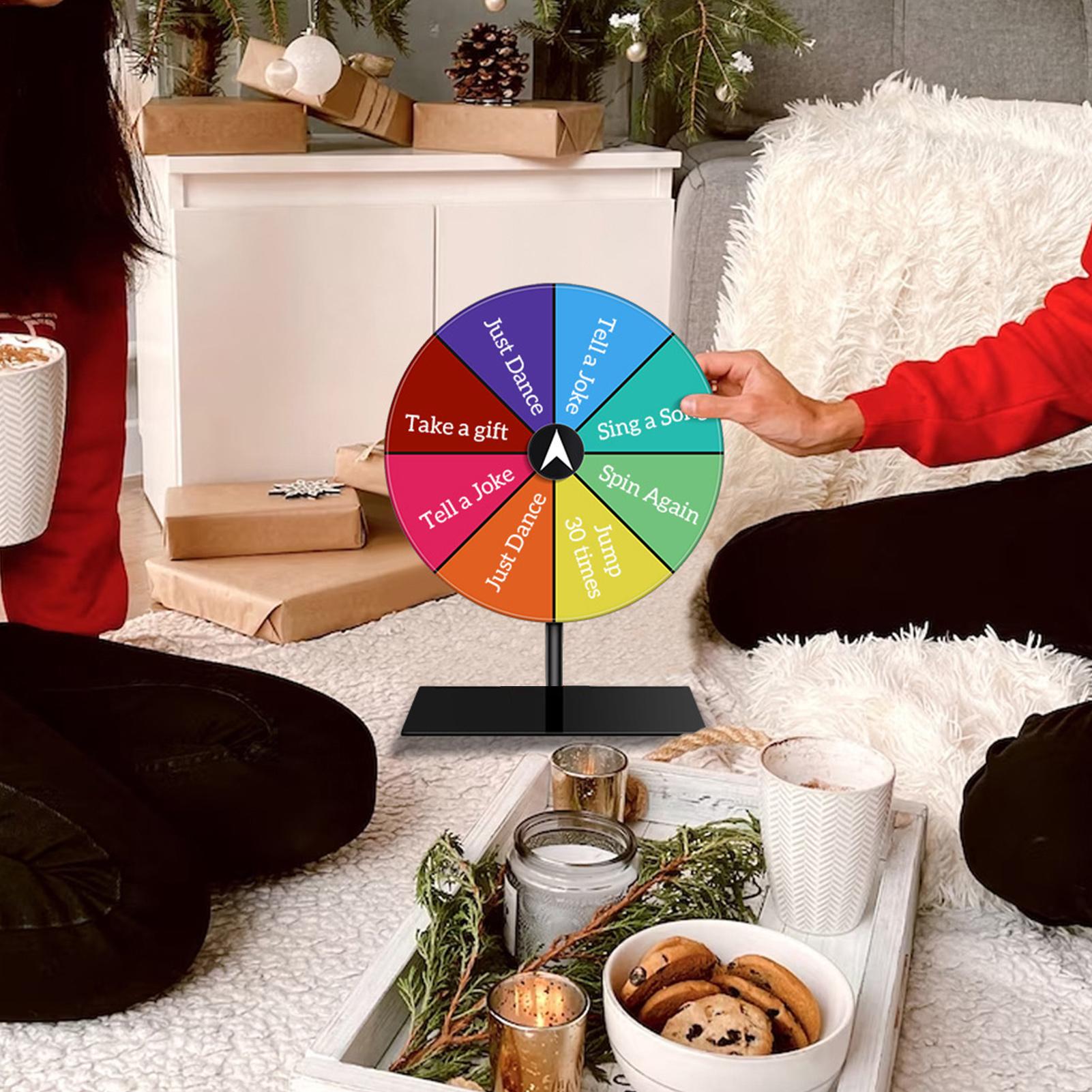 عجلة ألعاب دوارة ملونة متينة ق - مراجعة Party Games Spin The Wheel وسعره