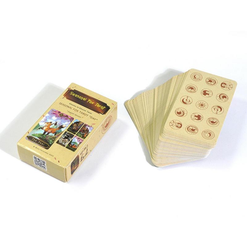 78 قطعة بطاقات التارو الموسمية - مراجعة Party Games Meaning وسعره